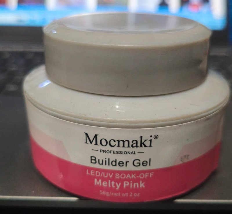 Mocmaki Builder Gel Led/Uv Soak-off Melty Pink 56g